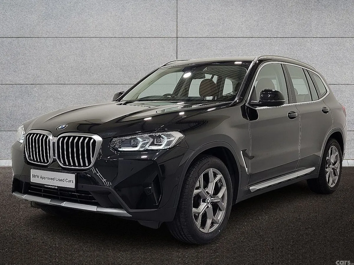 BMW X3 SUV, Diesel Hybrid, 2022, Black