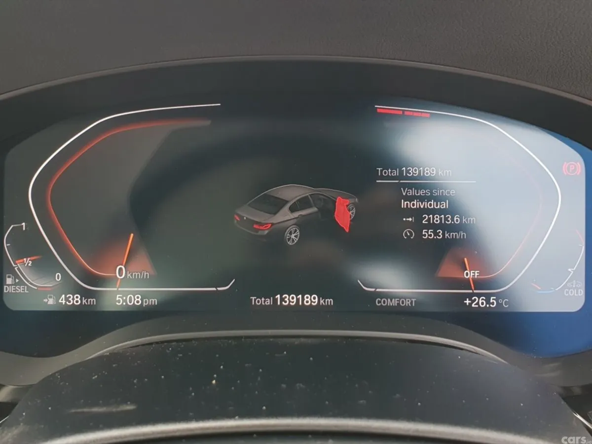 BMW 5-Series Saloon, Diesel Hybrid, 2020, Blue