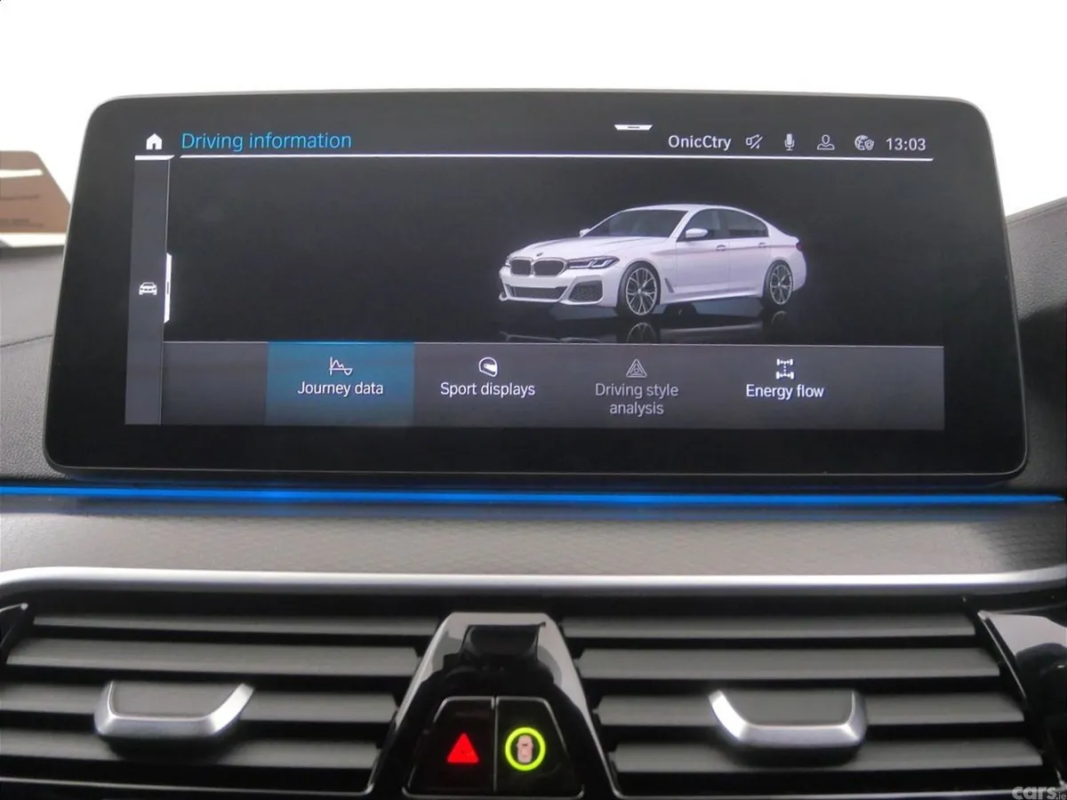 BMW 5-Series Saloon, Petrol Plug-in Hybrid, 2022, White