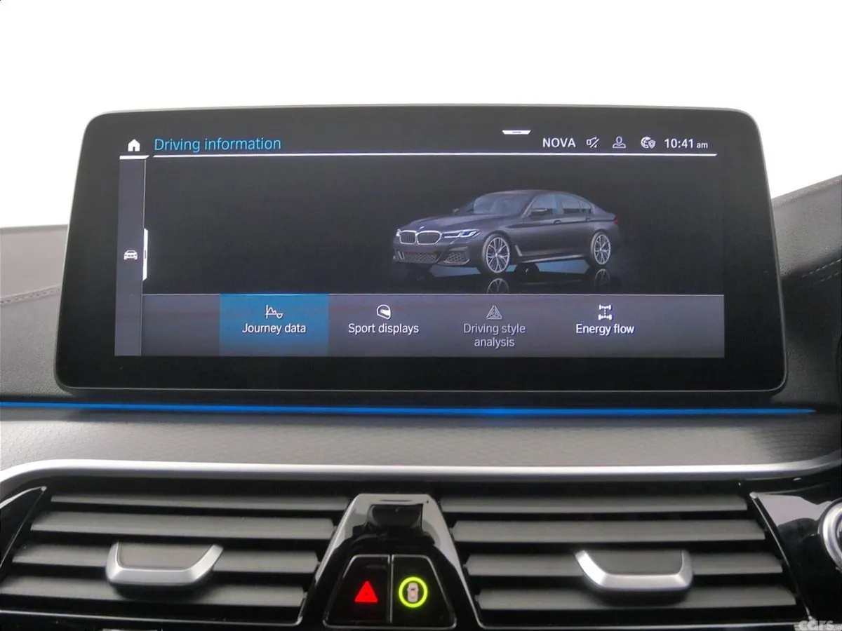 BMW 5-Series Saloon, Petrol Plug-in Hybrid, 2023, Black