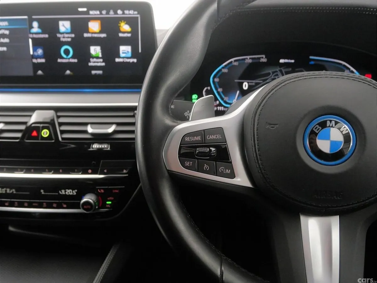 BMW 5-Series Saloon, Petrol Plug-in Hybrid, 2023, Black