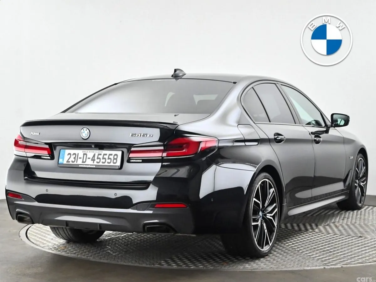 BMW 5-Series Saloon, Petrol Plug-in Hybrid, 2023, Black
