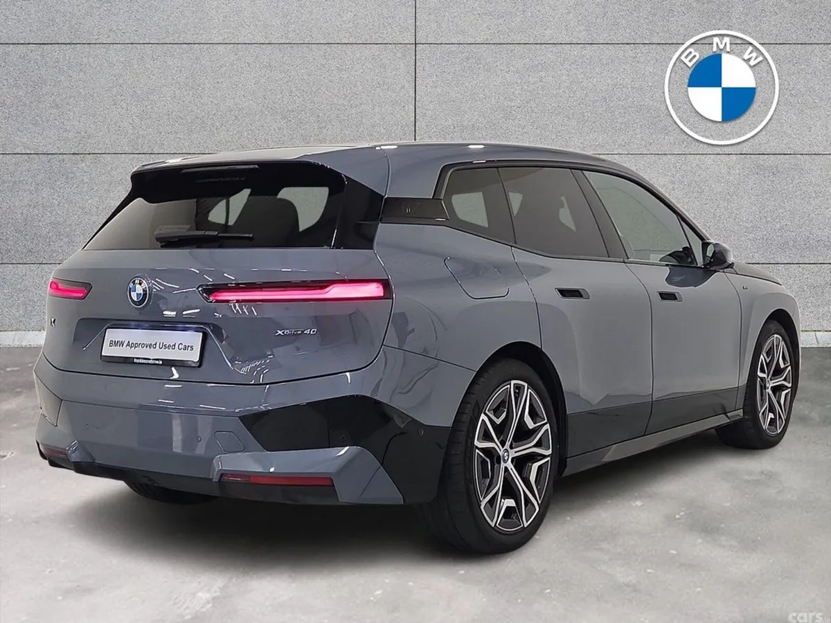 BMW iX SUV, Electric, 2022, Grey