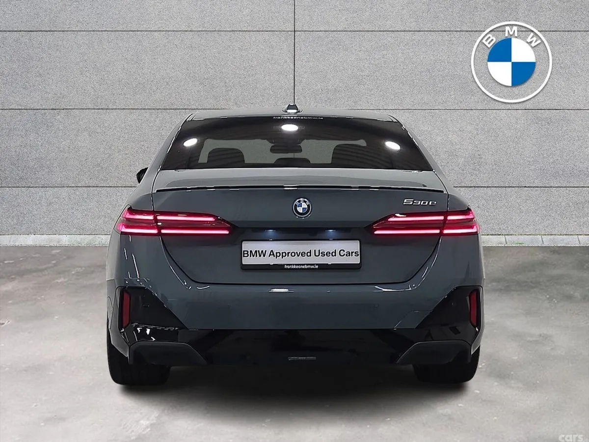 BMW 5-Series Saloon, Petrol Plug-in Hybrid, 2025, Green