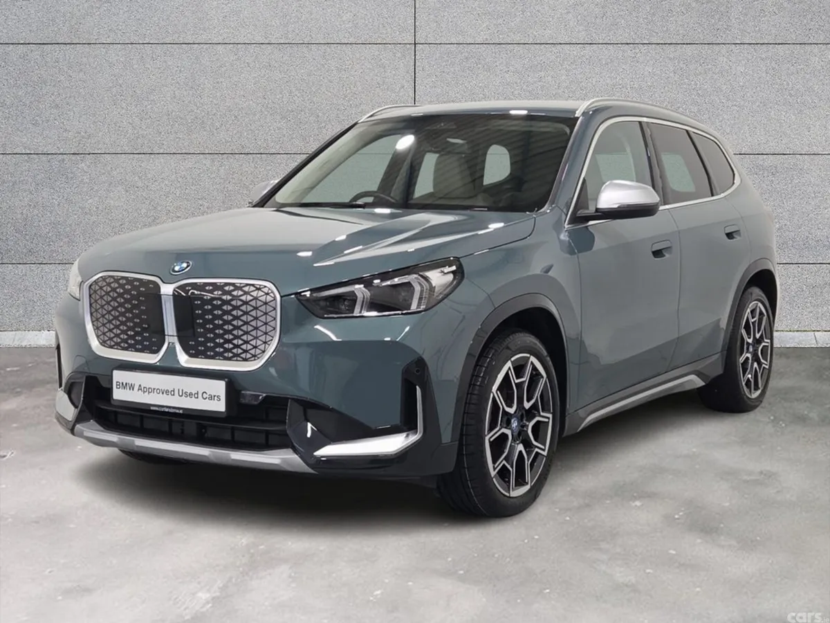 BMW iX1 SUV, Electric, 2024, Green