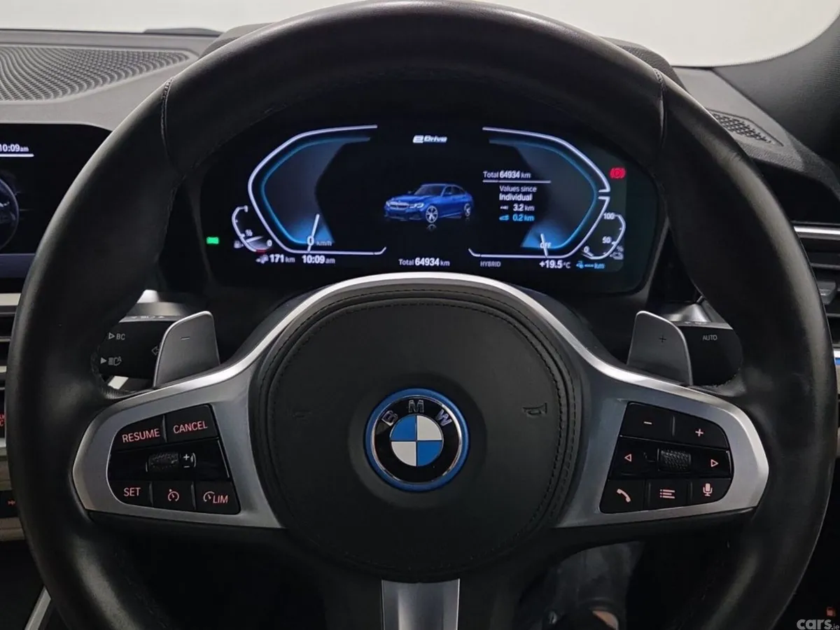 BMW 3-Series Saloon, Petrol Plug-in Hybrid, 2021, Blue