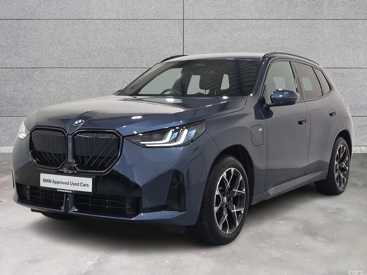 BMW X3 SUV, Petrol Plug-in Hybrid, 2025, Blue