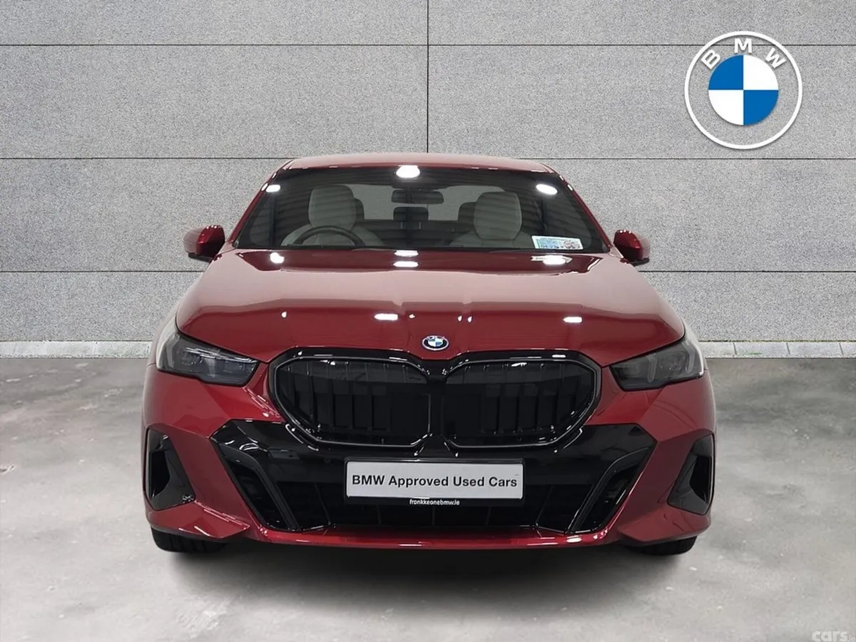 BMW 5-Series Saloon, Petrol Plug-in Hybrid, 2026, Red