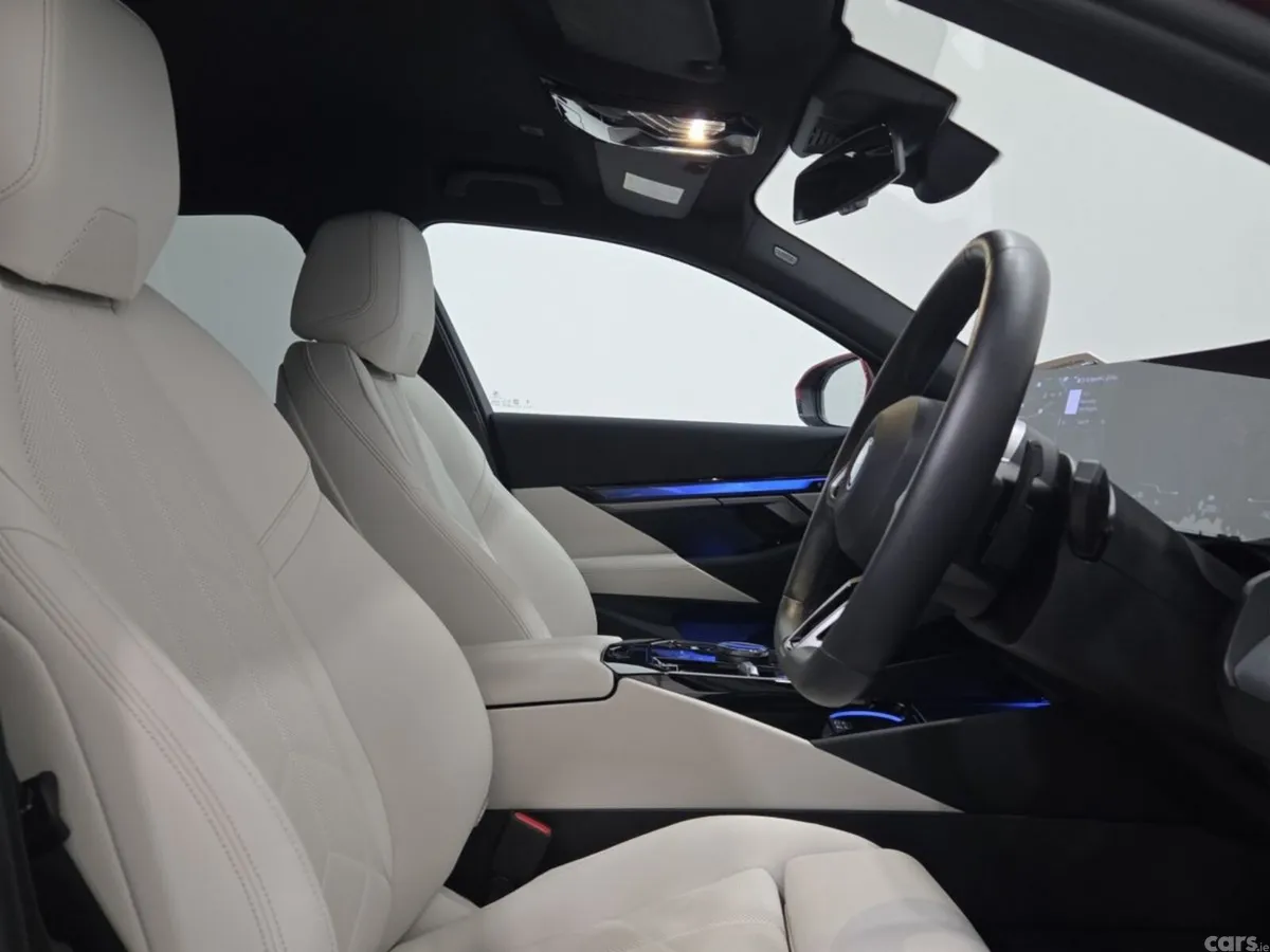 BMW 5-Series Saloon, Petrol Plug-in Hybrid, 2026, Red