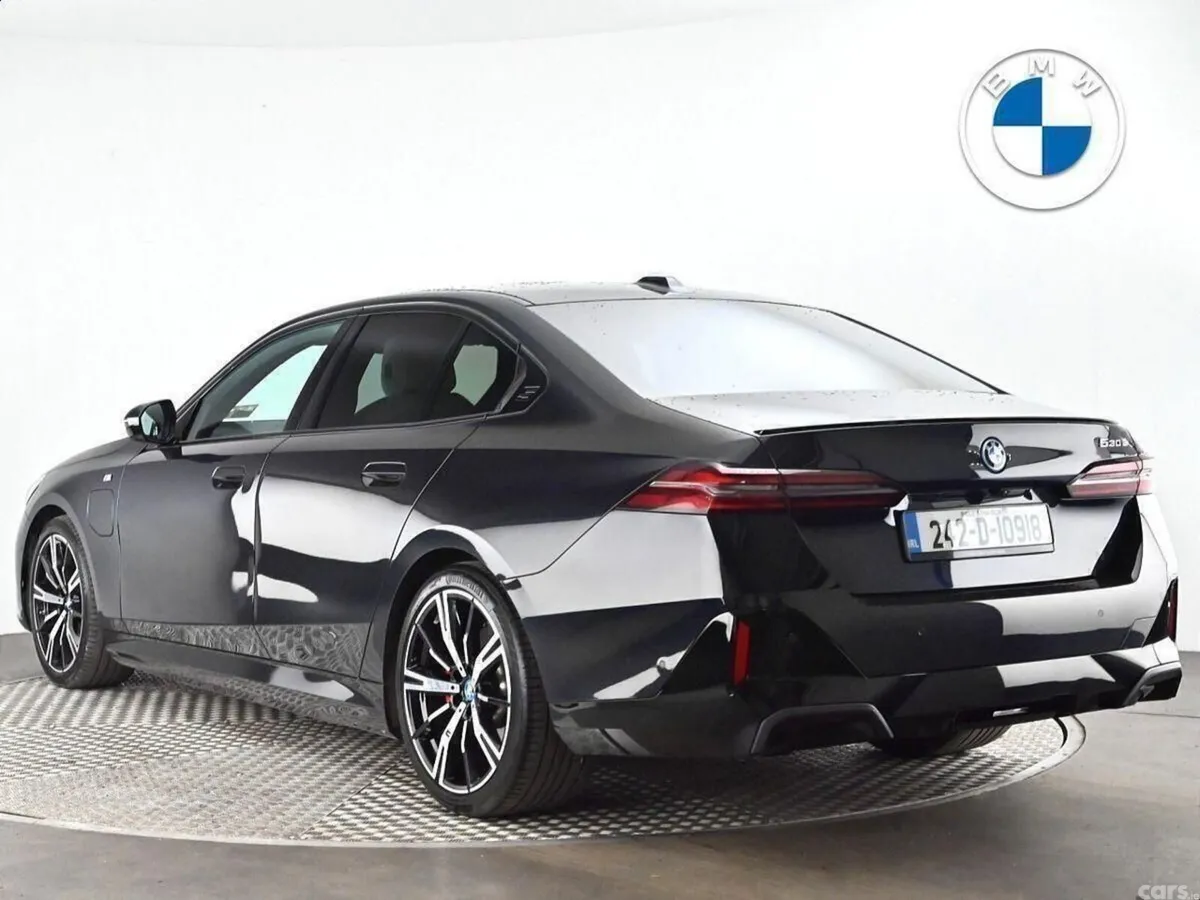 BMW 5-Series Saloon, Petrol Plug-in Hybrid, 2024, Black