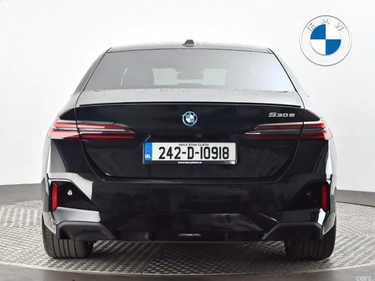 BMW 5-Series Saloon, Petrol Plug-in Hybrid, 2024, Black