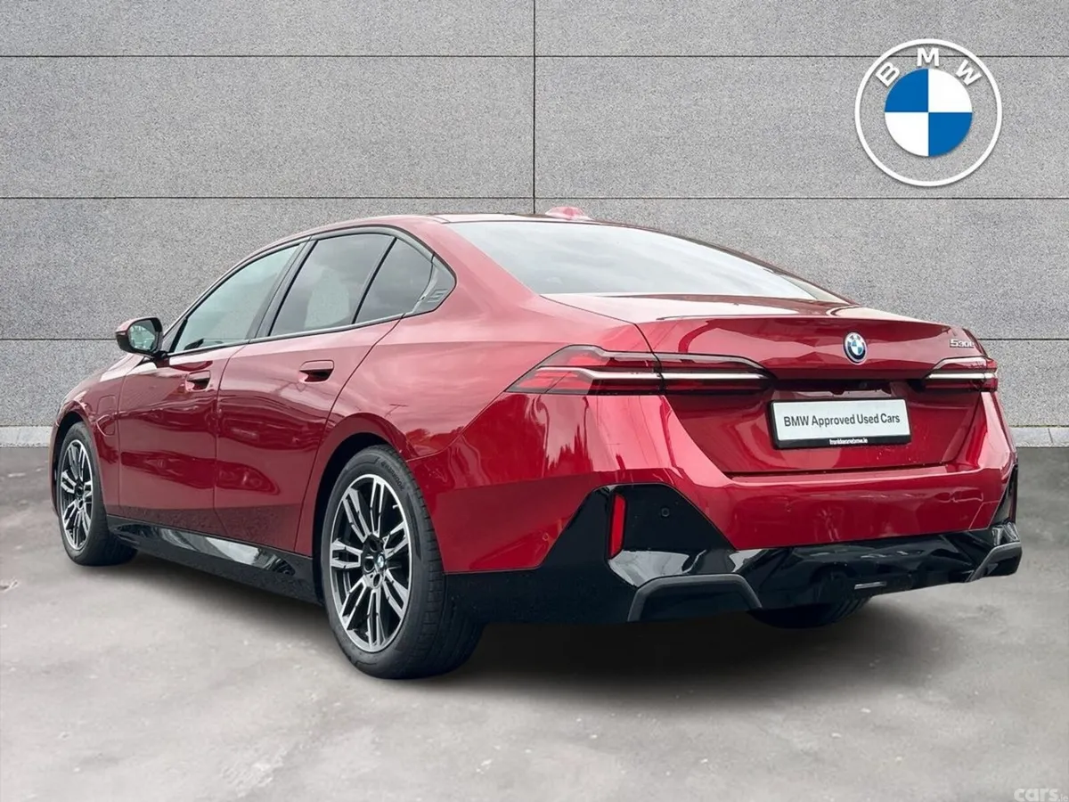 BMW 5-Series Saloon, Petrol Plug-in Hybrid, 2025, Red