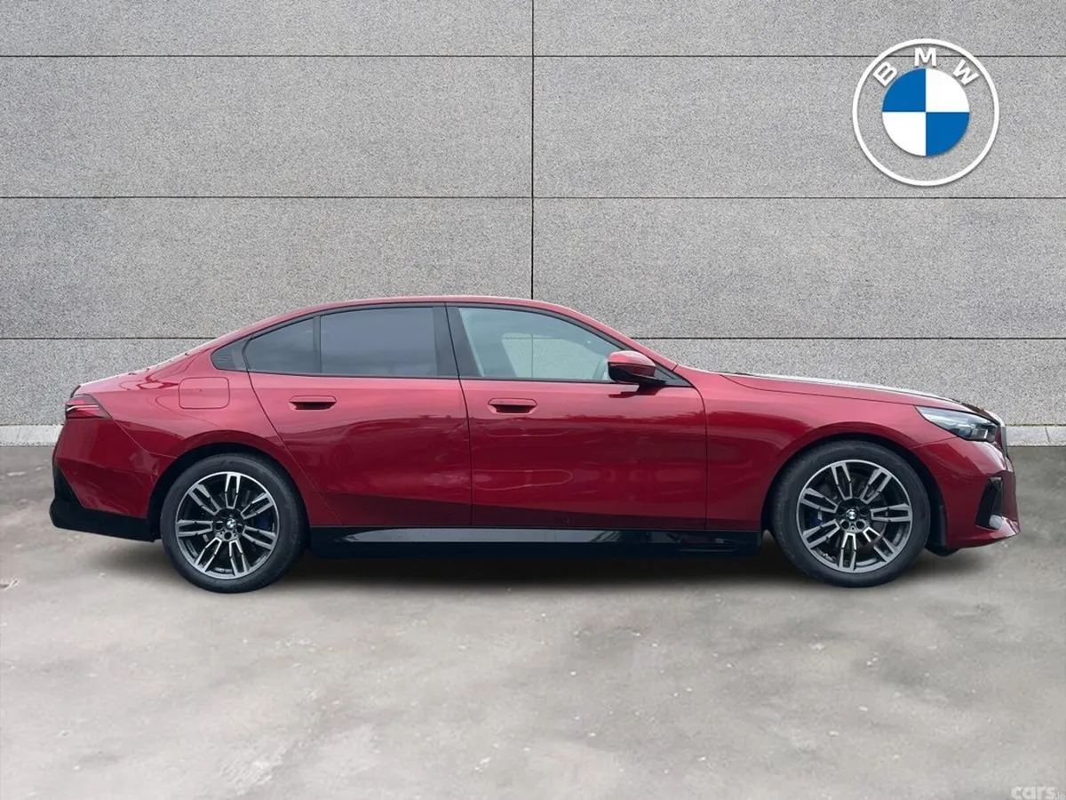 BMW 5-Series Saloon, Petrol Plug-in Hybrid, 2025, Red