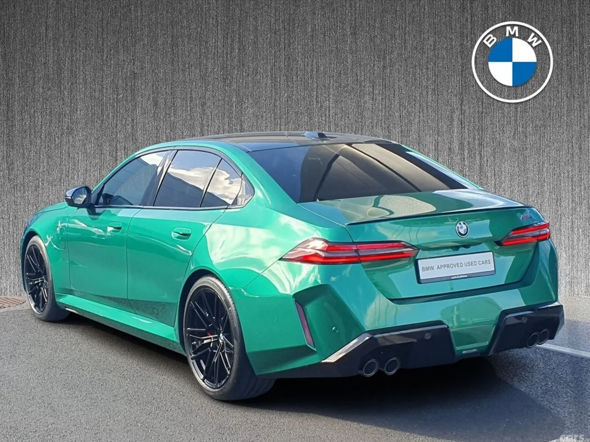 BMW M5 Saloon, Petrol Plug-in Hybrid, 2026, Green