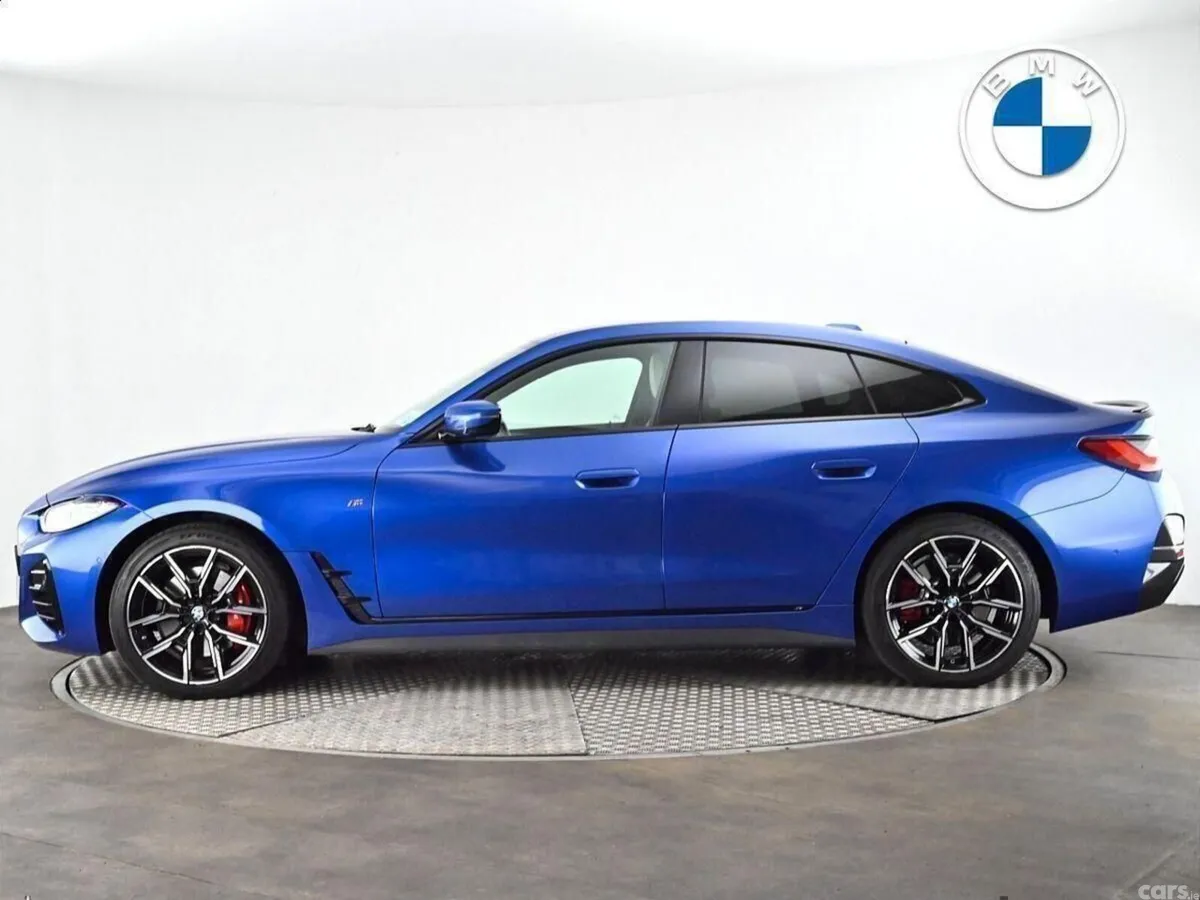 BMW 4-Series Hatchback, Diesel Hybrid, 2023, Blue