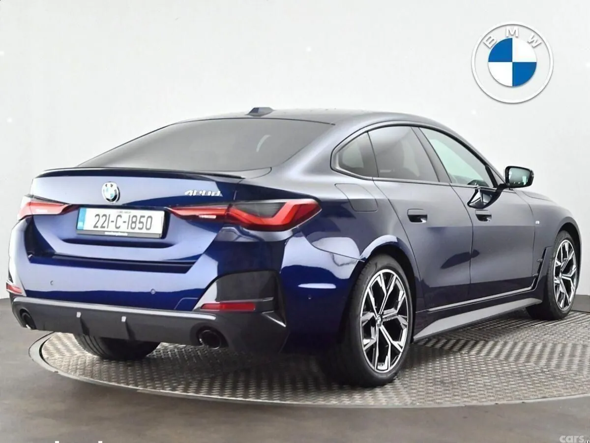 BMW 4-Series Hatchback, Diesel Hybrid, 2022, Blue