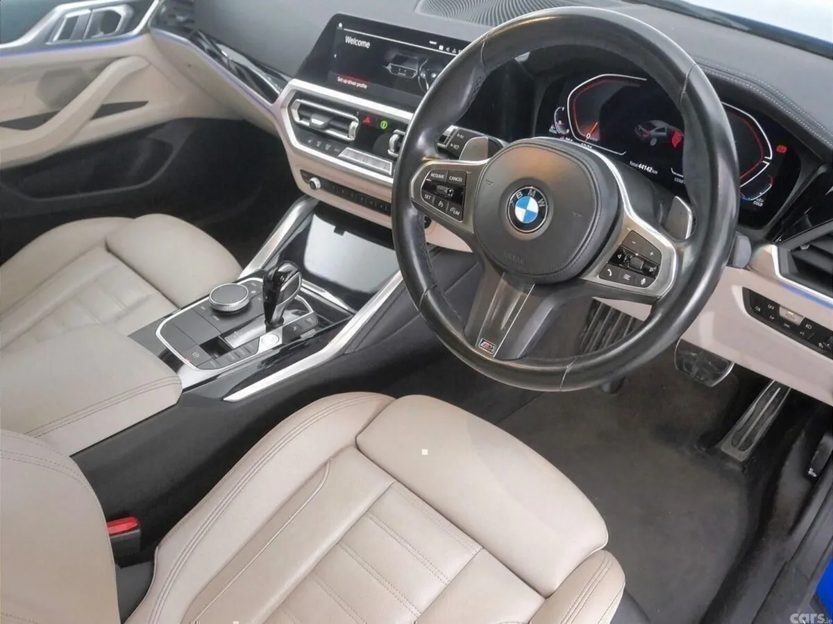 BMW 4-Series Hatchback, Diesel Hybrid, 2023, Blue