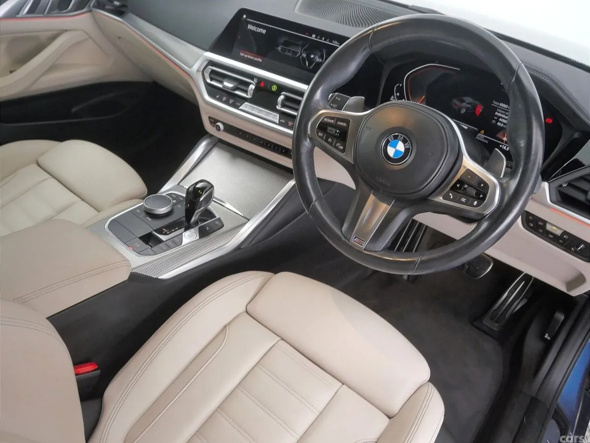 BMW 4-Series Coupe, Diesel Hybrid, 2023, Blue