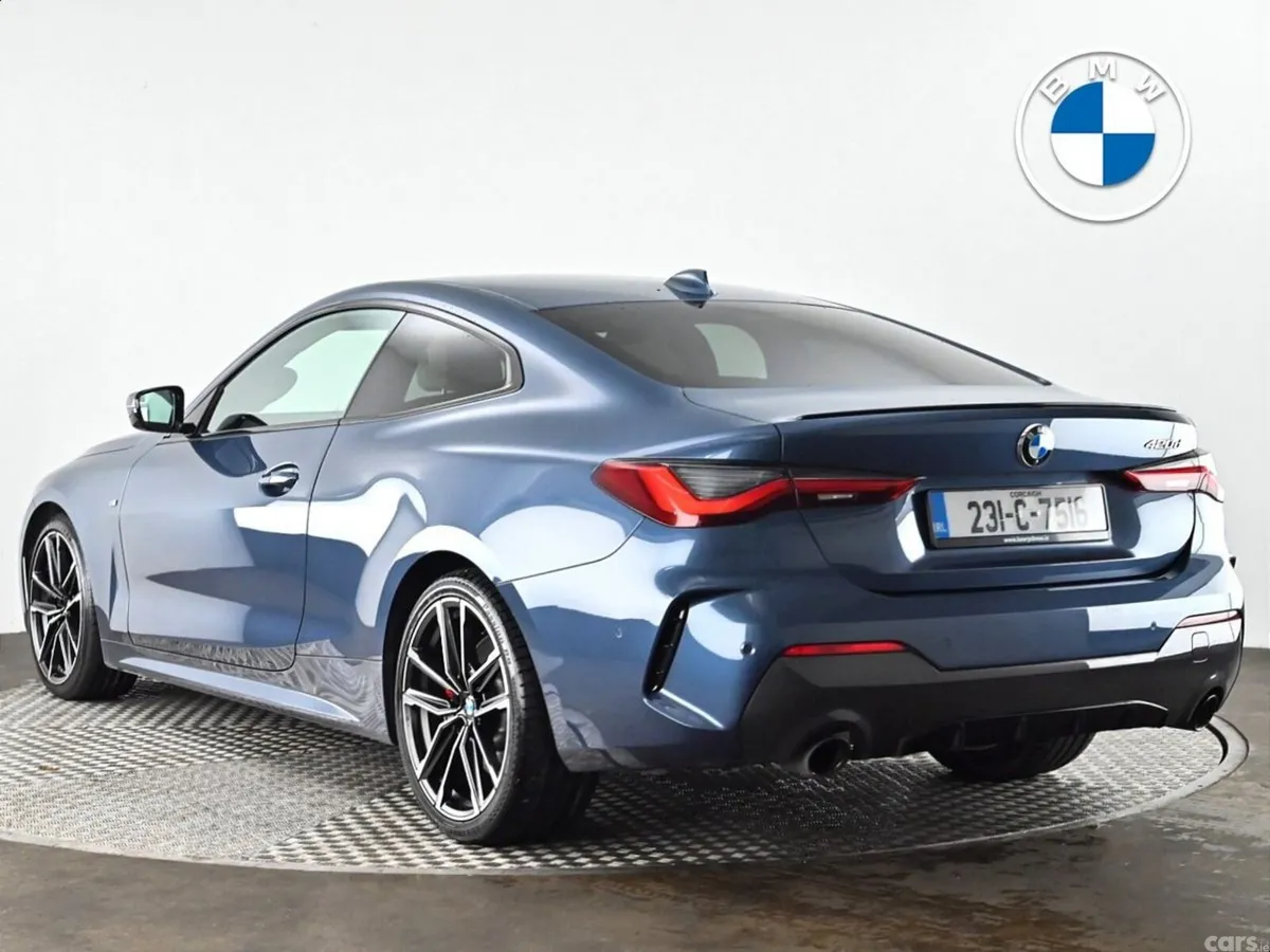BMW 4-Series Coupe, Diesel Hybrid, 2023, Blue