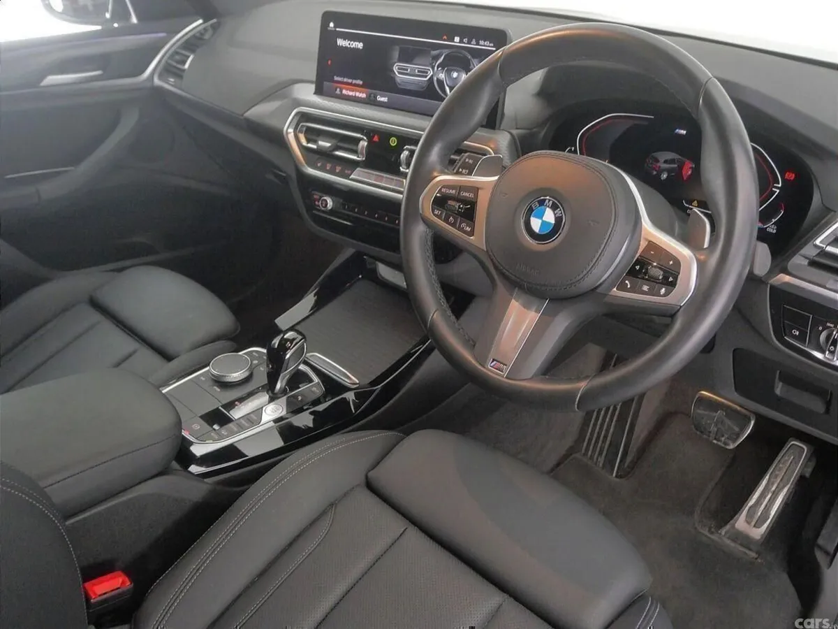 BMW X3 SUV, Diesel Hybrid, 2024, Black
