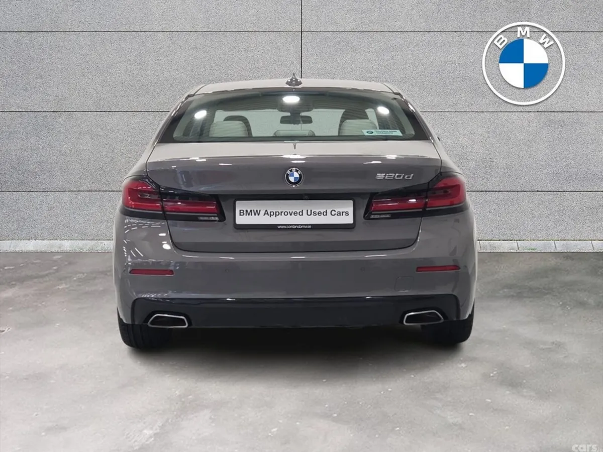 BMW 5-Series Saloon, Diesel Hybrid, 2021, Grey