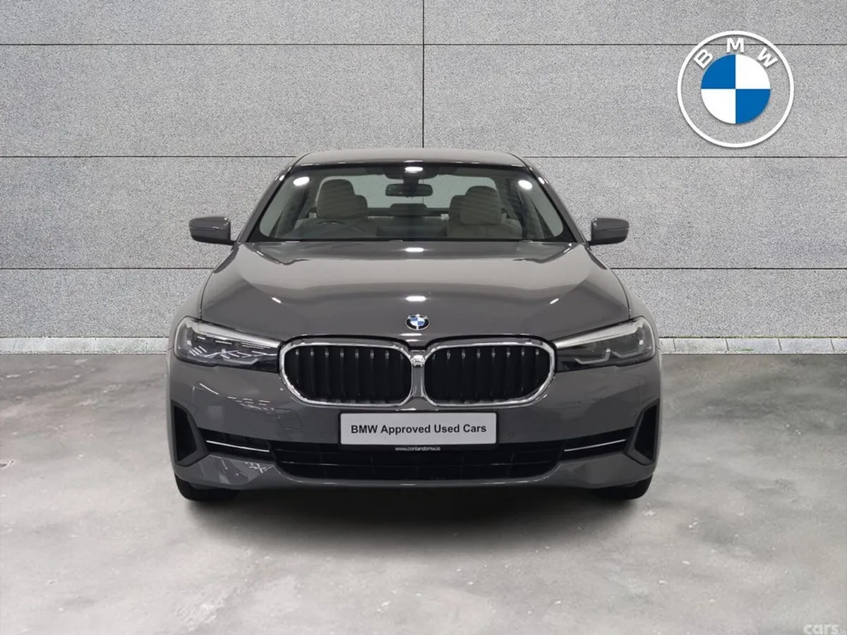 BMW 5-Series Saloon, Diesel Hybrid, 2021, Grey
