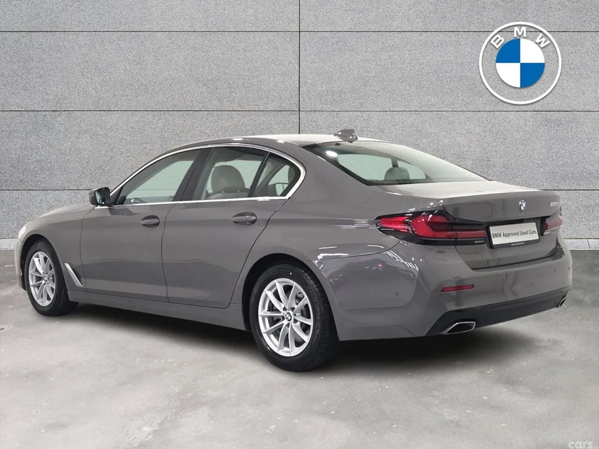 BMW 5-Series Saloon, Diesel Hybrid, 2021, Grey