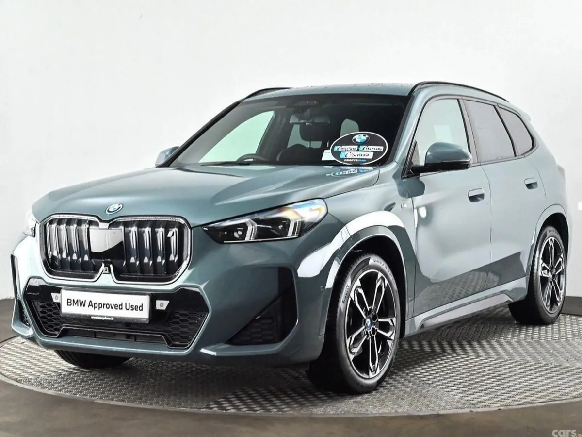 BMW iX1 SUV, Electric, 2023, Green