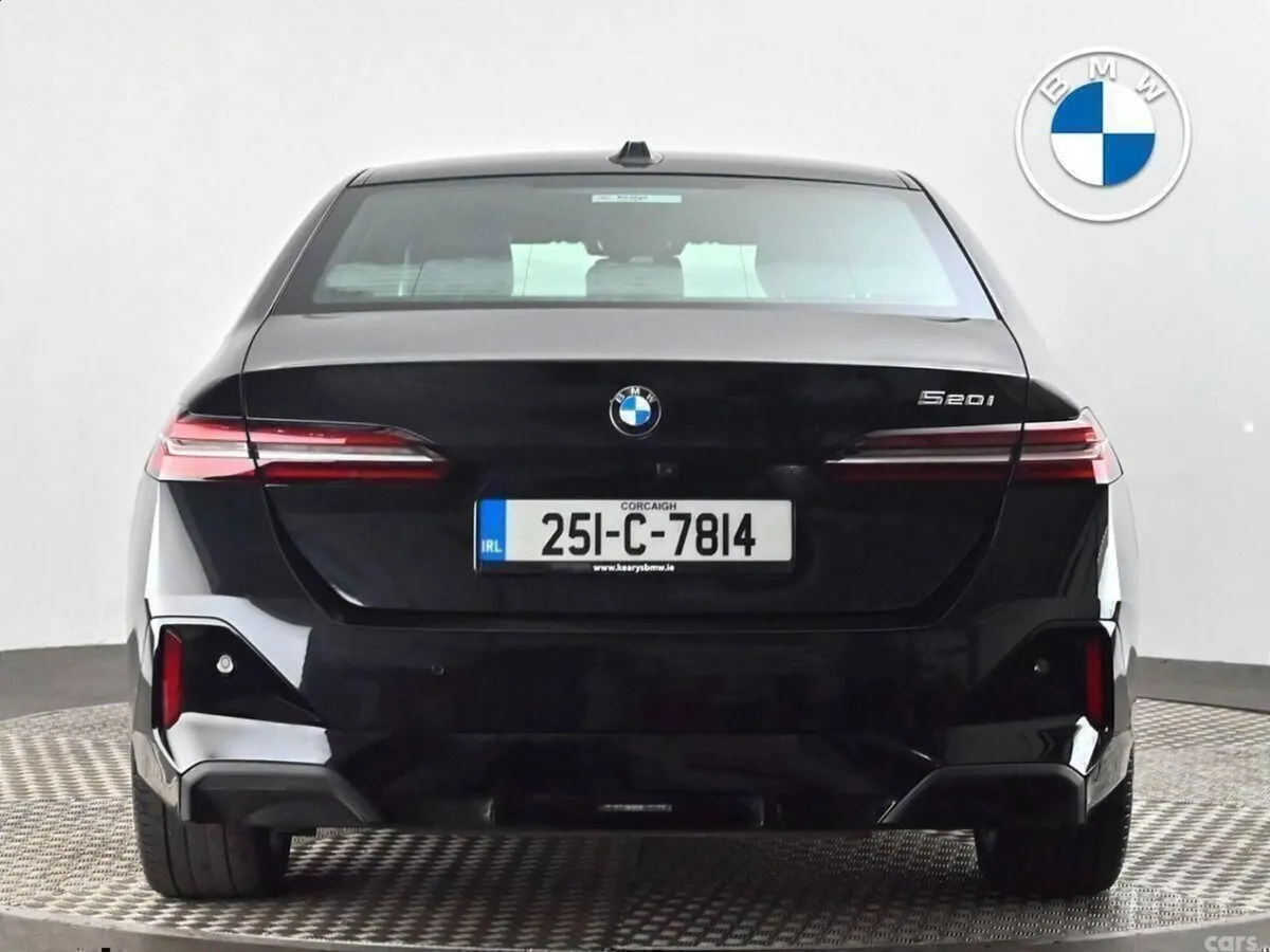 BMW 5-Series Saloon, Petrol Hybrid, 2025, Black