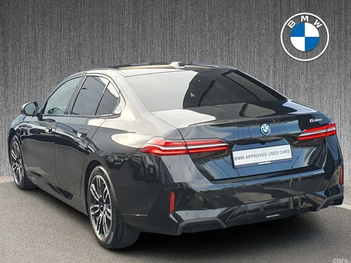 BMW 5-Series Saloon, Petrol Plug-in Hybrid, 2026, Black