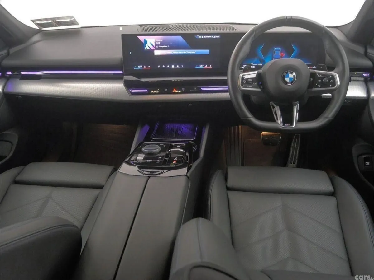 BMW 5-Series Saloon, Petrol Hybrid, 2025, Black