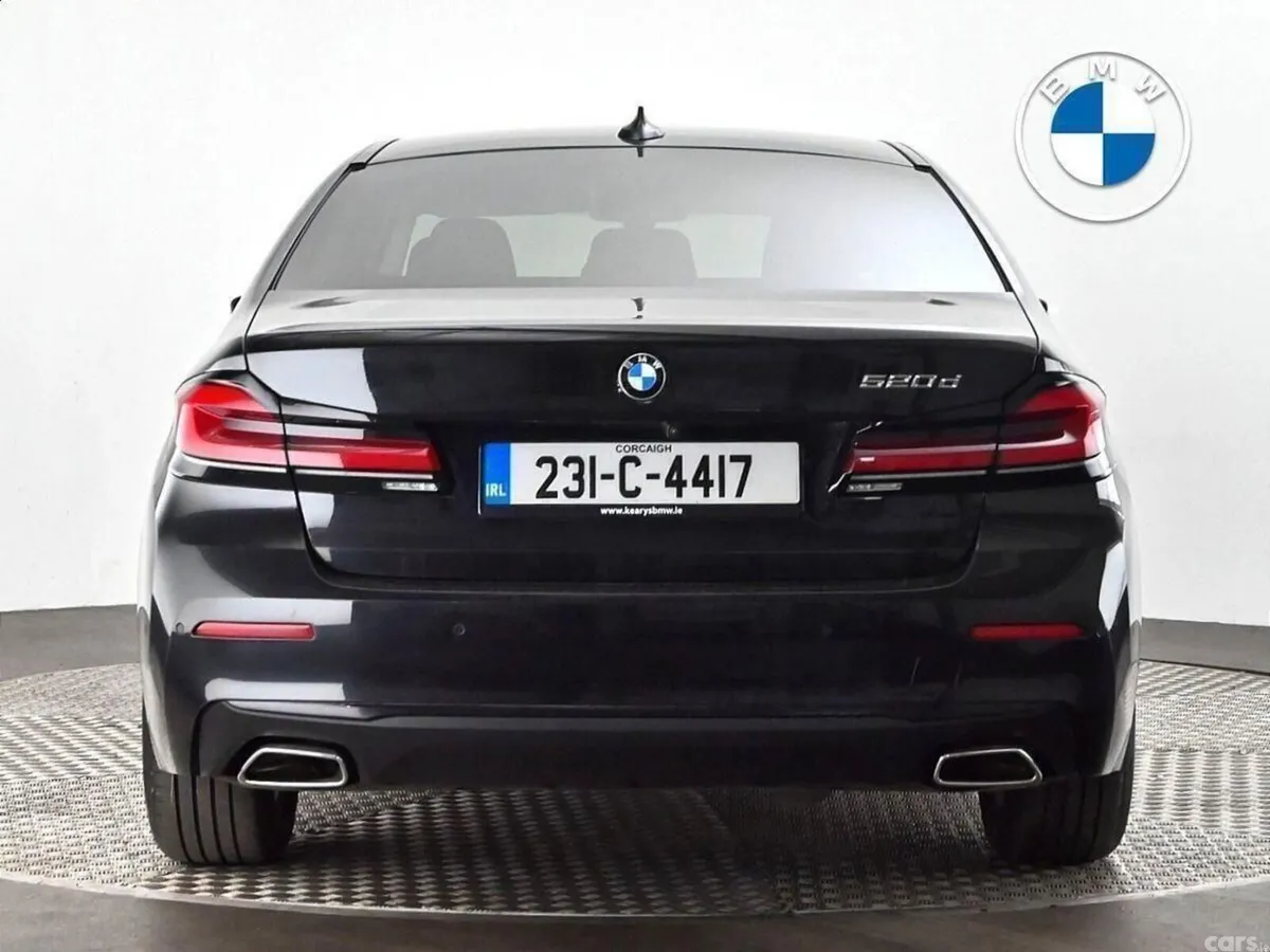 BMW 5-Series Saloon, Diesel Hybrid, 2023, Black