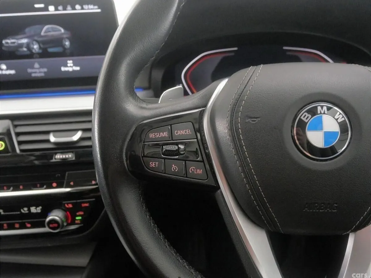 BMW 5-Series Saloon, Diesel Hybrid, 2023, Black