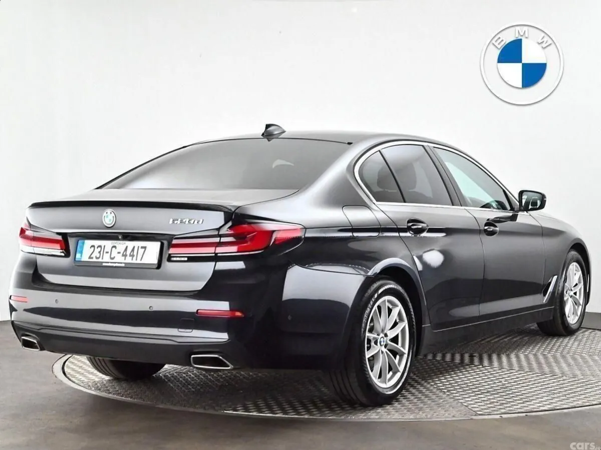 BMW 5-Series Saloon, Diesel Hybrid, 2023, Black