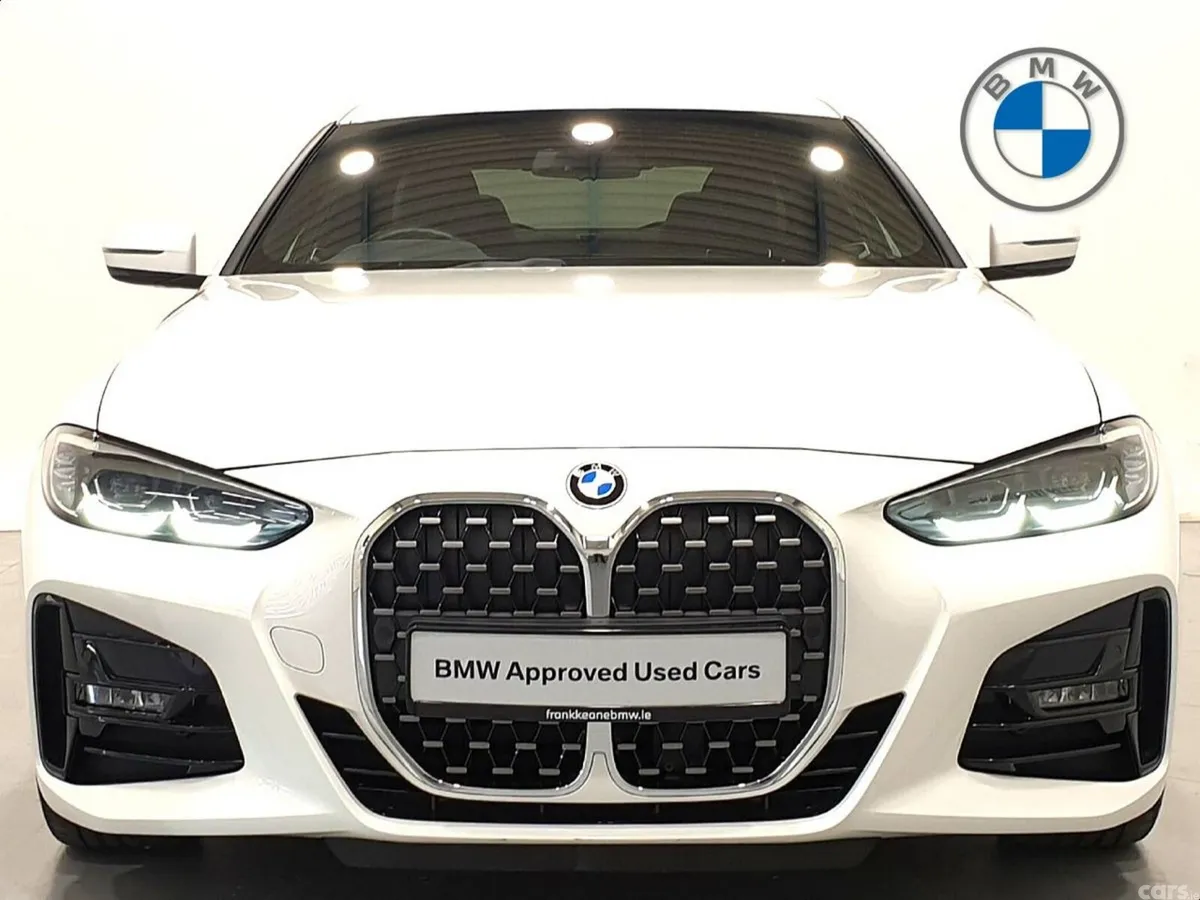 BMW 4-Series Coupe, Diesel Hybrid, 2021, White