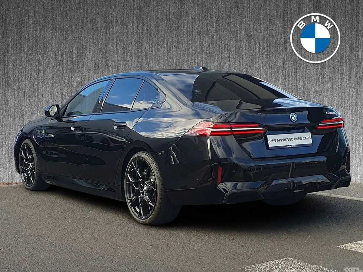 BMW 5-Series Saloon, Petrol Plug-in Hybrid, 2026, Black
