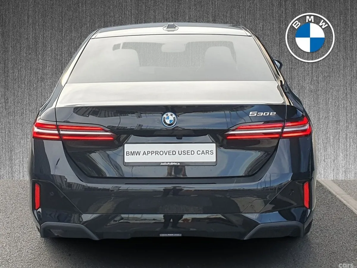BMW 5-Series Saloon, Petrol Plug-in Hybrid, 2026, Black