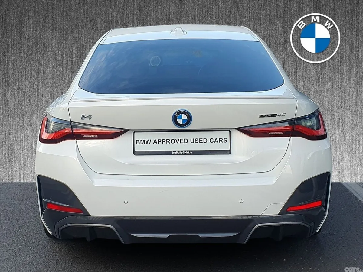 BMW i4 Hatchback, Electric, 2022, White
