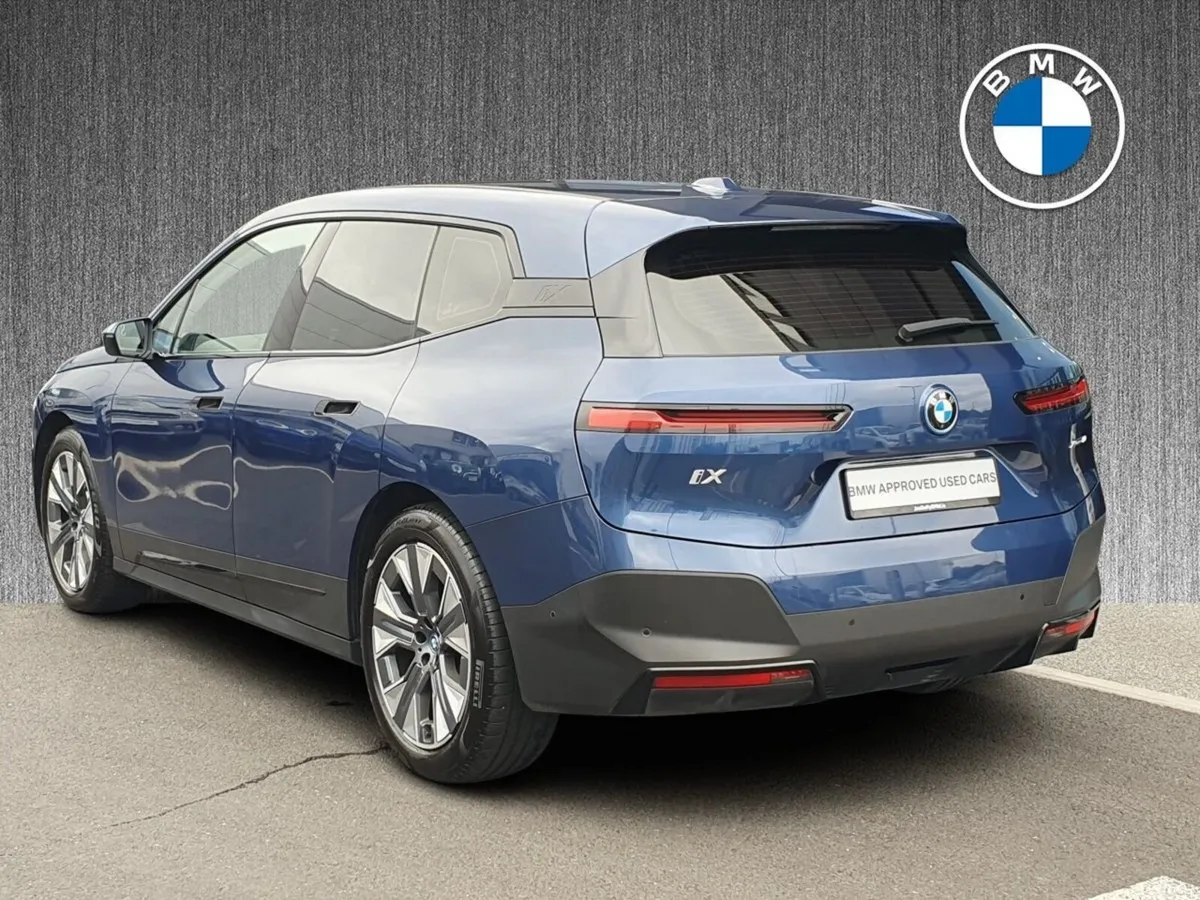 BMW iX SUV, Electric, 2023, Blue