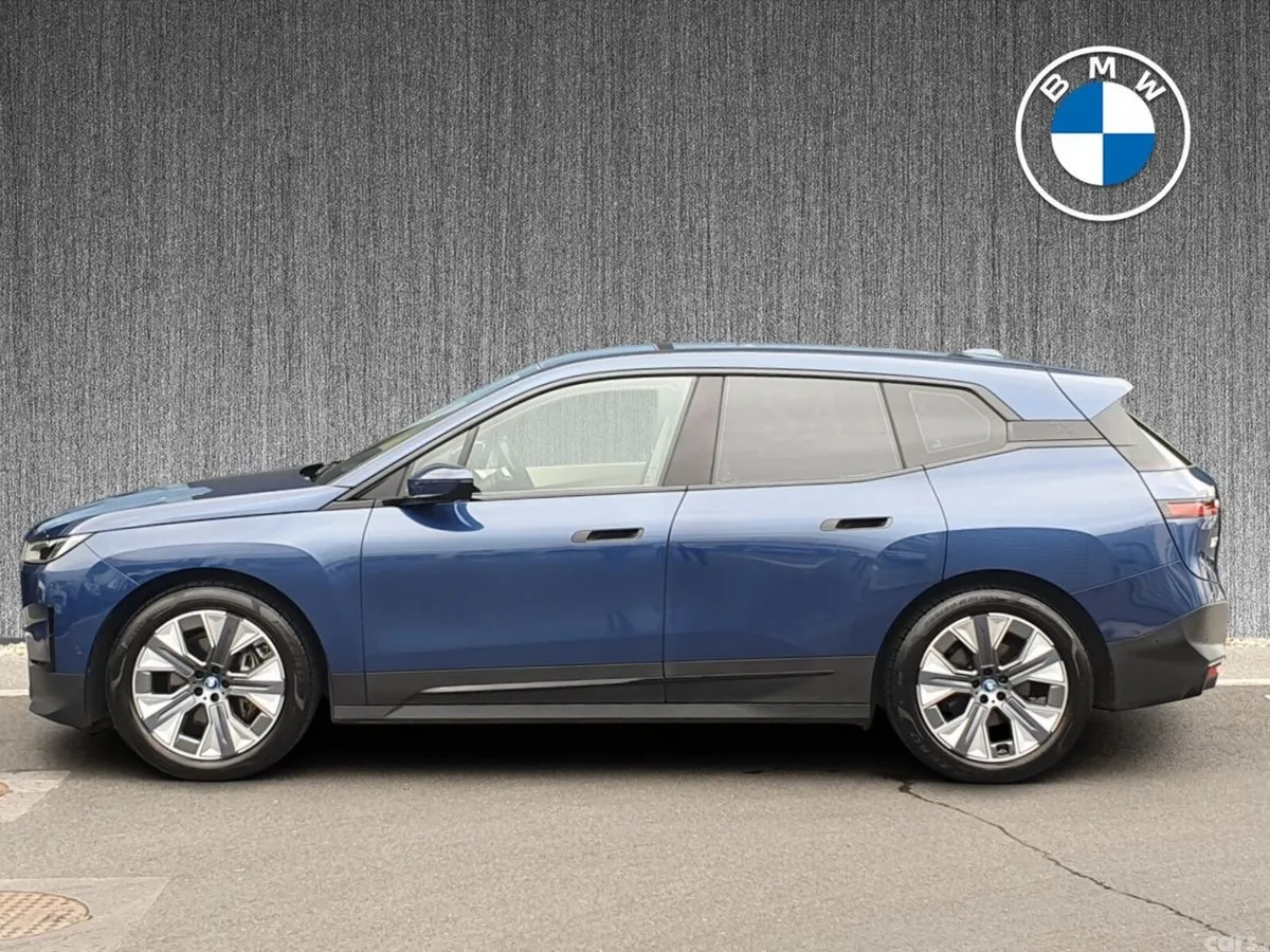 BMW iX SUV, Electric, 2023, Blue