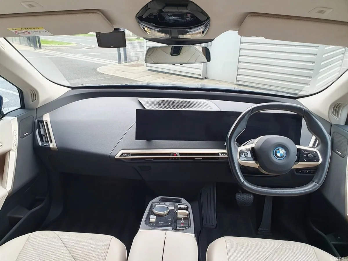 BMW iX SUV, Electric, 2023, Blue