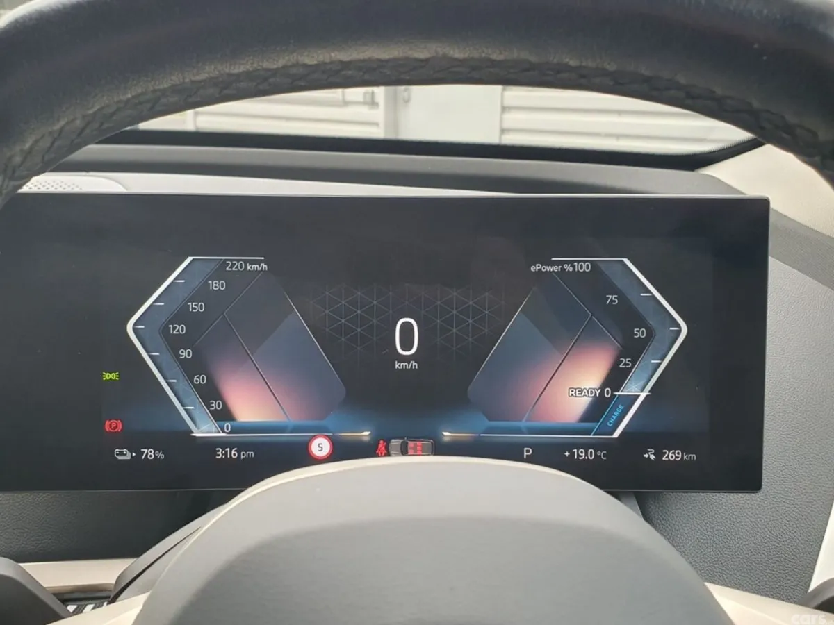 BMW iX SUV, Electric, 2023, Blue