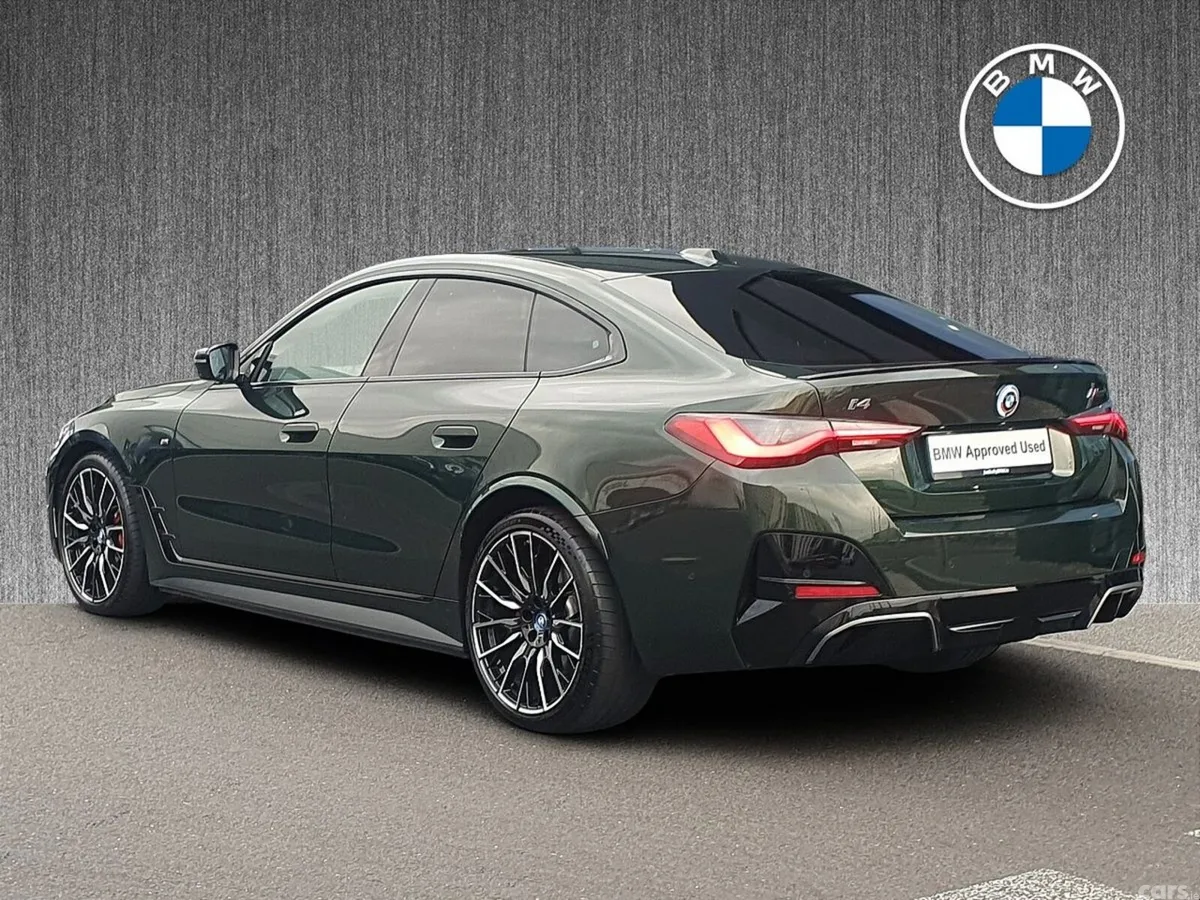 BMW i4 Hatchback, Electric, 2023, Green