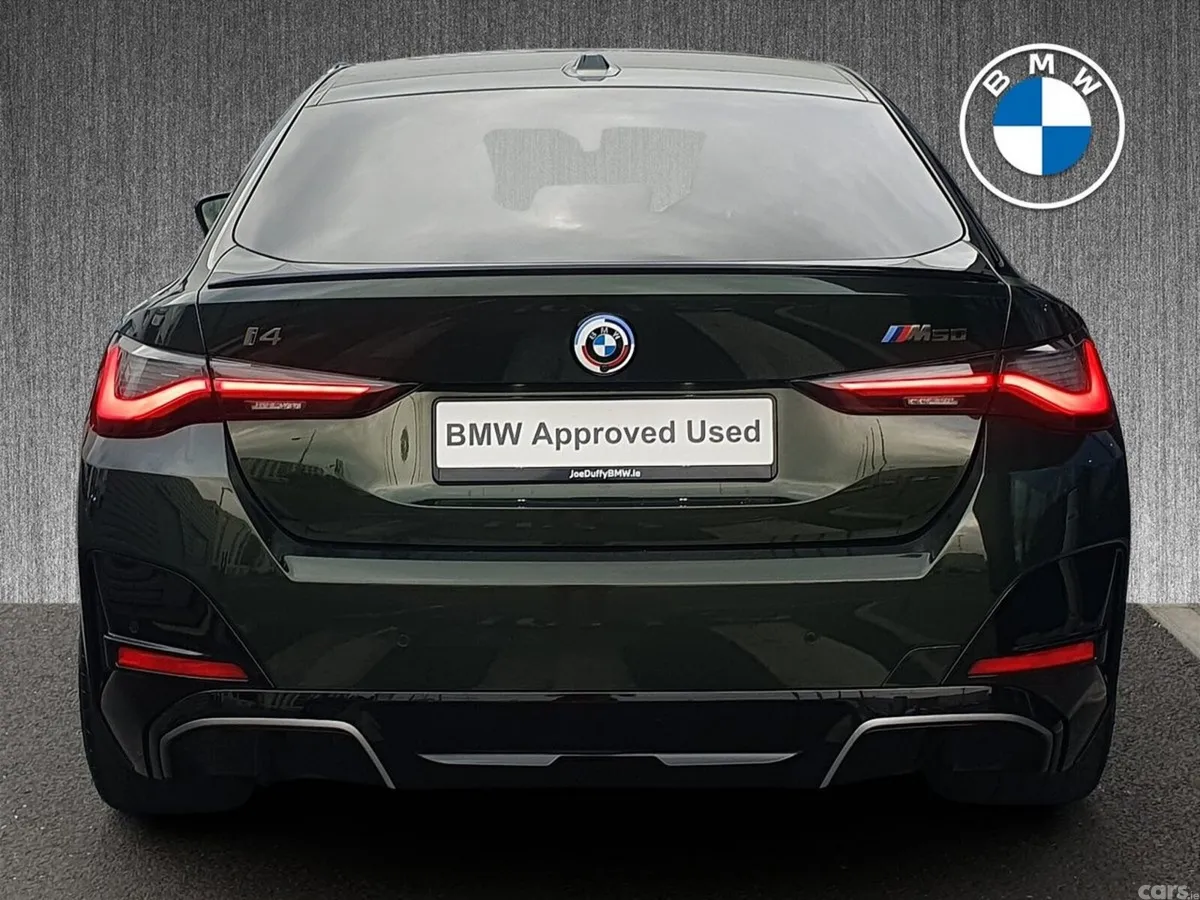 BMW i4 Hatchback, Electric, 2023, Green
