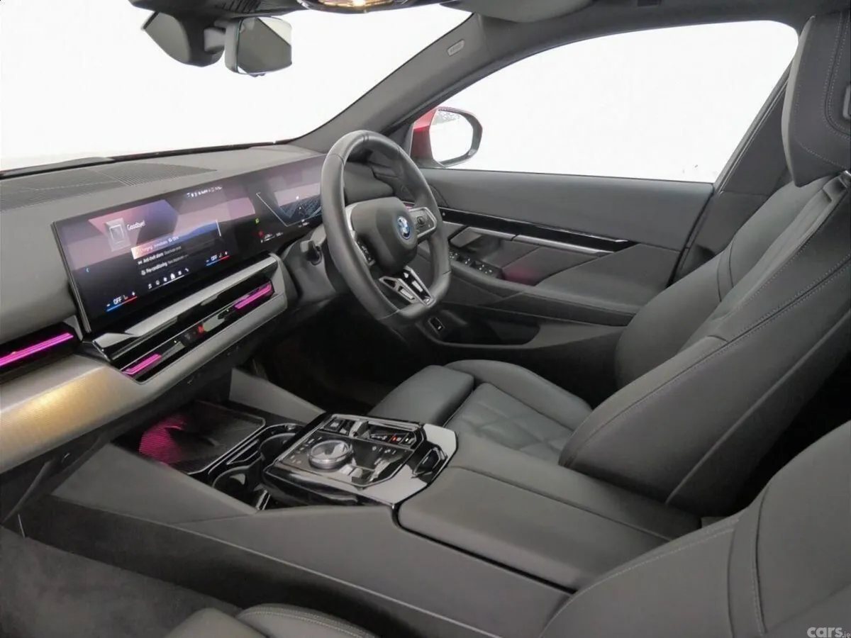 BMW 5-Series Saloon, Petrol Plug-in Hybrid, 2024, Red