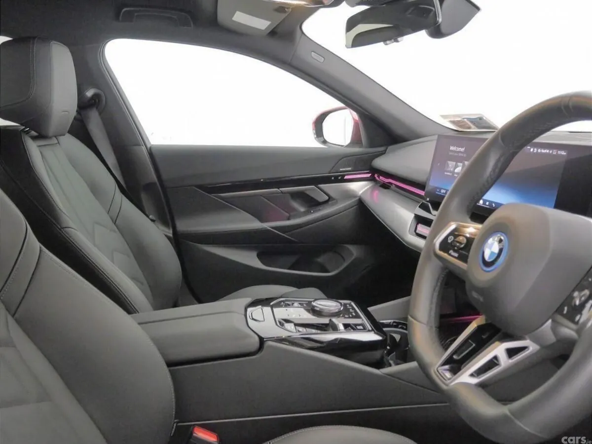 BMW 5-Series Saloon, Petrol Plug-in Hybrid, 2024, Red