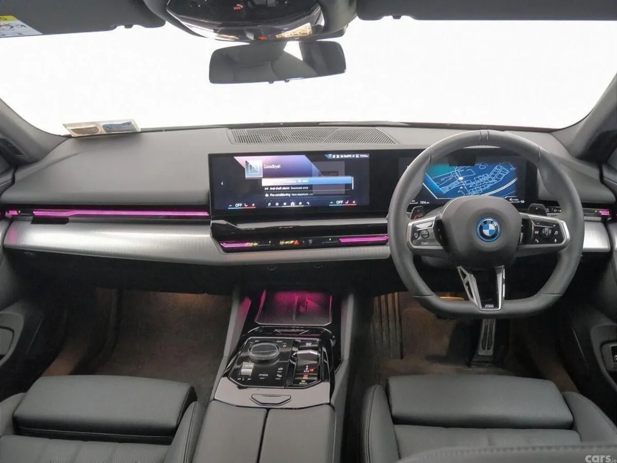 BMW 5-Series Saloon, Petrol Plug-in Hybrid, 2024, Red