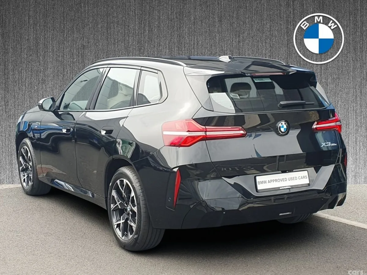 BMW X3 SUV, Petrol Plug-in Hybrid, 2026, Black