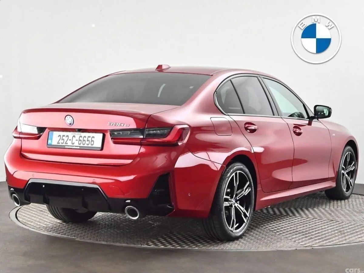 BMW 3-Series Saloon, Petrol Plug-in Hybrid, 2025, Red