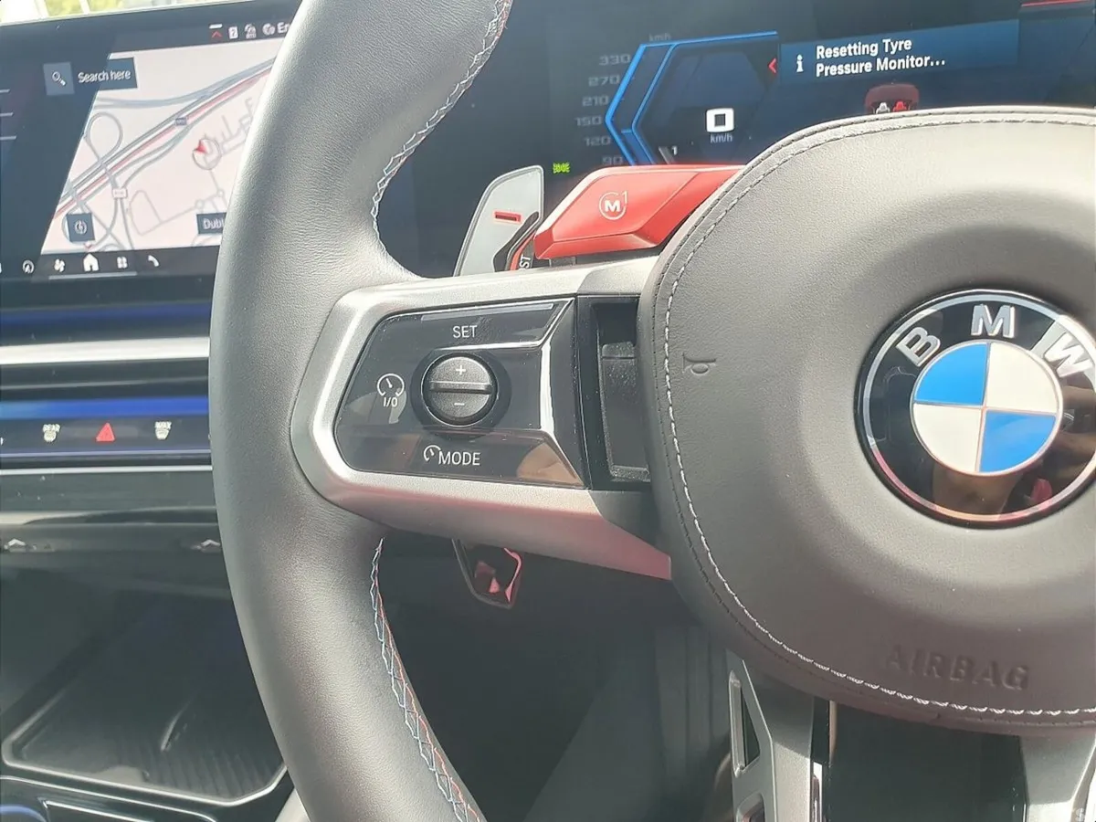 BMW M5 Saloon, Petrol Plug-in Hybrid, 2025, Red